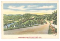 Greetings from Hereford, PA