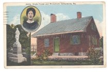 Jenny Wade House and Monument, Gettysburg, PA