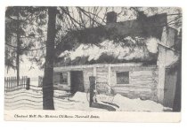 Yeakle log house, Chestnut Hill