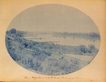 From Wagon Road at S. St. Paul-Looking Up Stream