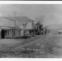 Grant Ave. looking west from depot