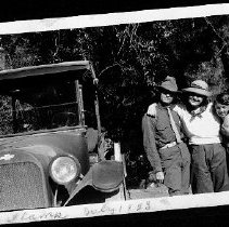 Ed Carlile, Minnie Store and Katherine Hein