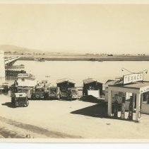 Texaco Station and bridge at Black Point