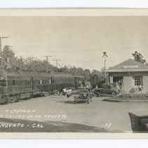 Students returning to Novato by train