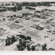 Aerial view of Hill Road and Tamalpais