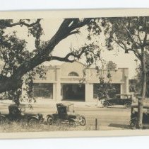 View of the front of Nave Garage