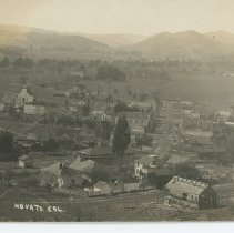View of Grant Avenue area of Novato