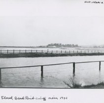 Flood at Black Point Cutoff, 1910