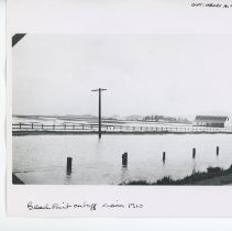 Flood at Black Point Cutoff, 1910