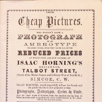 Who wouldn't have a photograph?  Isaac Horning and the pioneer photographers of Norfolk NHS County