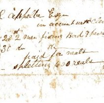 R. Appelbe in account with Cleverton for carpentry work (n.d.)