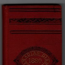 Small diary owned by George Sumner (1880)