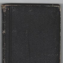 Small diary owned by George Sumner (1882)