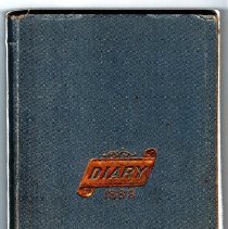 Small diary owned by George Sumner (1888)