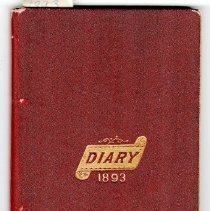 Small diary owned by George Sumner (1893)