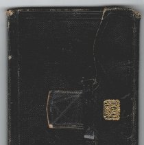 Small diary owned by George Sumner (1869)