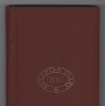 Small diary owned by George Sumner (1897)