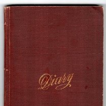 Small diary owned by George Sumner (1903)