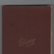 Small diary owned by George Sumner (1904)