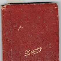 Small diary owned by George Sumner (1909)