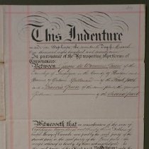 Deed of Land from George de Warrenne Green