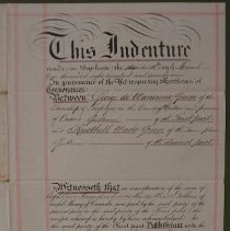 Deed of Land from George de Warrenne Green