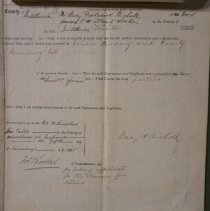 Mortgage from George and Beatrice Bunbury