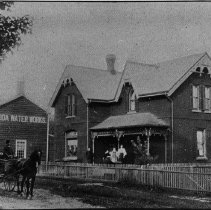 Francis Matthews Soda Water Works  and 294 Sumner Avenue - 1897