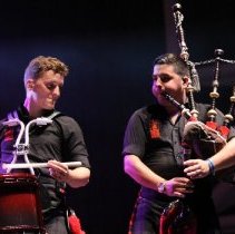 Red Hot Chilli Pipers at Milwaukee Irish Fest 2018