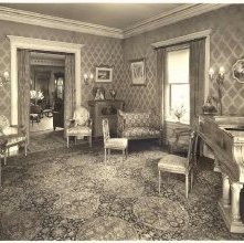 Parlor of the Arabella Parks Home