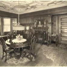 Dining Room of the Arabella Parks Home