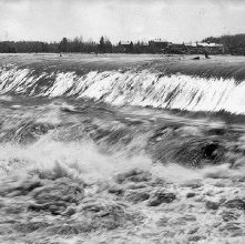 966. Glens Falls, "Where the Waters Break."