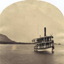 234. Steamer Ganouskie, Lake George