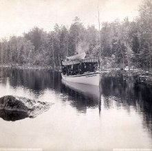 Marion River, near Utowana Lake steamboat landing
