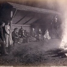 354. The Antlers at Open Camp, Raquette Lake