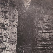Au Sable Chasm, Table Rock.