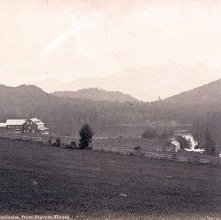 473. Lake Placid House, Adirondacks, from Stevens House