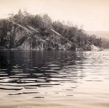 559. Barn Rock. Lake Champlain