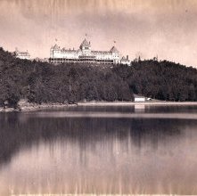 565. Hotel Champlain. Bluff Point, from Steamboat Landing