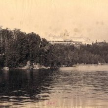 565. Hotel Champlain, Bluff Point, from Steamboat Landing