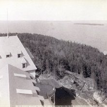 576. A - Eastern Panorama from Hotel Champlain.