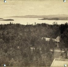 South from Hotel Champlain, Bluff Point