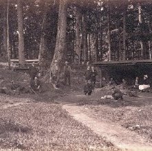 748. Camp at Bennett's, Raquette Lake