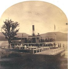 808. "Ganouskie" at Bolton, Lake George