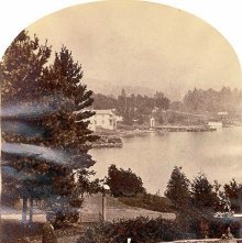 977. Caldwell from Fort Wm. Henry Hotel, Lake George