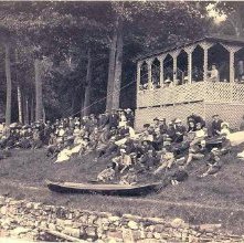 850. Lake George, A.C.A. at Crosbyside, 1882