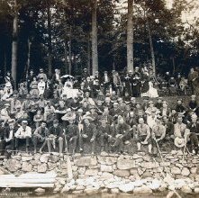 852. Lake George, A.C.A. at Crosbyside, 1882