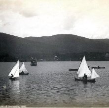 853. Lake George, A.C.A. Regatta off Crosbyside, 1882