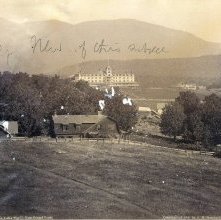 83. Stevens House, Lake Placid, from Grand View