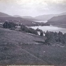 84. Mirror Lake and Lake Placid from the South